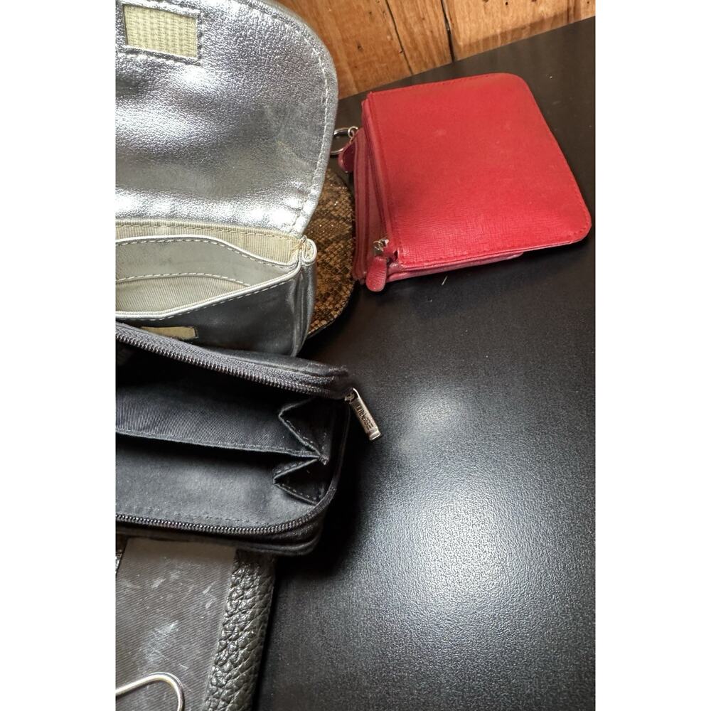 Coin Purses & Card Holders Mixed Styles Lot of 10 - Picture 13 of 14